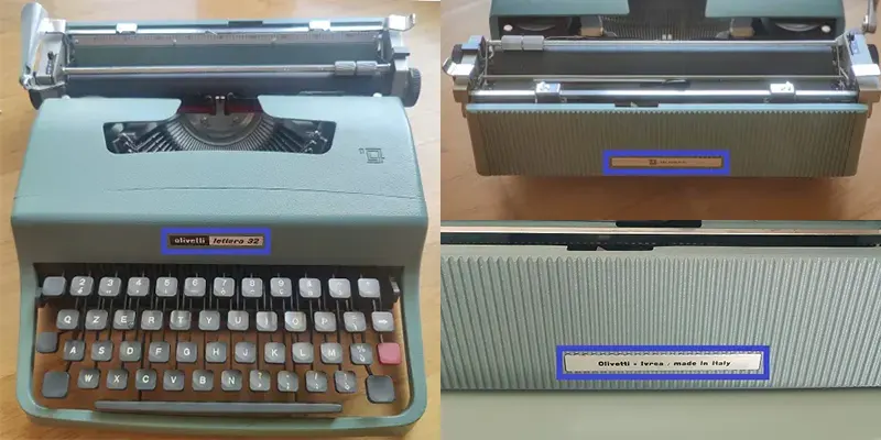 Seconda versione Olivetti Lettera 32