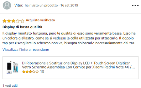 recensioni amazon