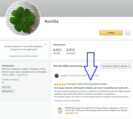 recensioni amazon