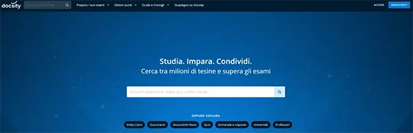 scaricare documenti docsity