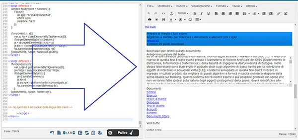 scaricare documenti docsity