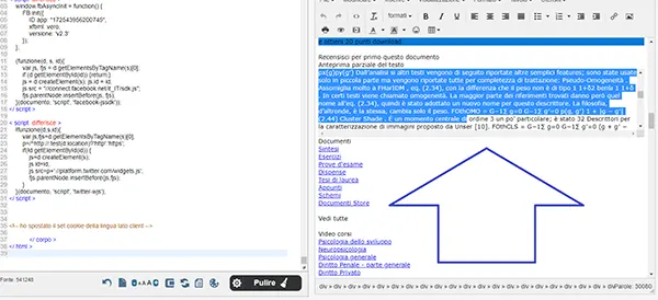 scaricare documenti docsity