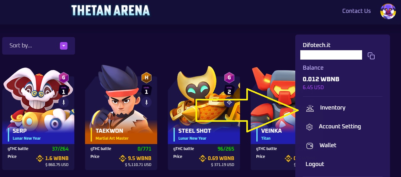 Thetan Arena